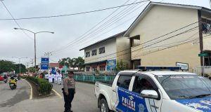 Polres Melawi Memberikan Pelayanan Humanis HUT SMA N 1 Nanga Pinoh