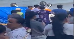 Pesawat Latih Jatuh di Tepian Pantai Banyuwangi