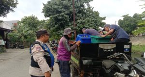 Giat Rutin Sosok Aiptu Uus Bhabinkamtibmas Polsek Rancasari Peduli Keselamatan Anak Sekolah