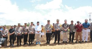 Waka Polda Kalbar Mengecek Perkembangan Ketahanan Pangan di Kabupaten Melawi