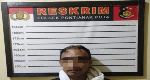 Residivis Pencurian Diringkus Tim Alap Alap Unit Reskrim Polsek Pontianak Kota