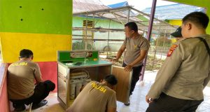 Polres Kayong Utara Siapkan Air Bersih Filtrasi di 3 Sekolah Kecamatan Sukadana