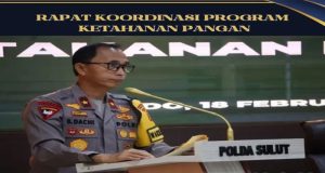 Kegiatan Rapat Koordinasi Program Ketahanan Pangan Polda Sulut