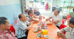 Kasat Intelkam Polres Inhil Gelar Kopi Morning Bersama Tokoh Masyarakat dan Ketua Paguyuban HKBS