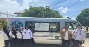 Warga Binaan Lapas Perempuan Sigli Antusias Sambut Perpustakaan Keliling kabupaten sigli