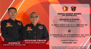 Media Suara Mabes Kabupaten Indragiri Hilir Ucapkan Selamat Atas Pelantikan Gubernur dan Bupati