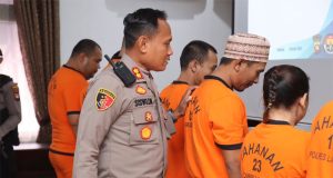 Dukung Ketahanan Pangan, Kapolres Landak Ajak Mantan Tahanan Menanam Jagung Setelah Bebas