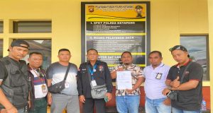 Pemilik LB3 Tanpa Izin Dilaporkan LSM, Tindak Indonesia Ke Polres Ketapang