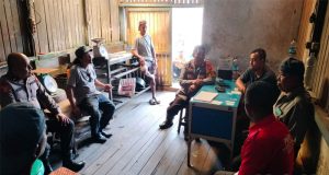 Pastikan BBM Tersalurkan Tepat Sasaran, Polsek Matan Hilir Selatan Pantau Distribusi BBM di SPBN Desa Pesaguan Kiri