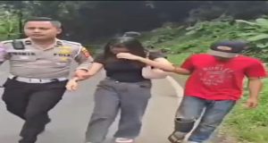 Aksi Heroik Aipda Didik Berhasil Bujuk Wanita Yang Diduga Ingin Bunuh Diri