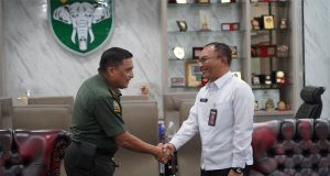 Pererat Sinergi, Kakanwil Ditjenpas Aceh Temui Pangdam Iskandar Muda Bahas Kolaborasi Bersama