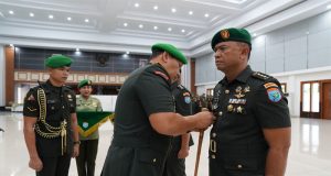 Pangdam Tanjungpura Pimpin Sertijab Asrendam XII/Tpr dan Asintel Kasdam XII/Tpr