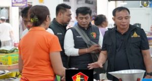 Sidak Dilakukan Tim Satgas Pangan Polres Jembrana Terhadap Harga Kebutuhan Bahan Pokok