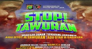 Ditreskrimum Polda Metro Jaya Peringatan STOP TAWURAN