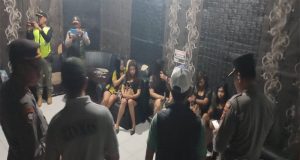 Yustisi Gabungan Polsek Kawasan Pelabuhan Gilimanuk di Tempat Hiburan Malam, Jaga Kamtibmas Sambut Bulan Suci Ramadhan