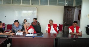 Penyerahan Tersangka dan Barang Bukti Perkara Penjualan Aset Yayasan Batanghari Sembilan di Jalan Mayor Ruslan Palembang