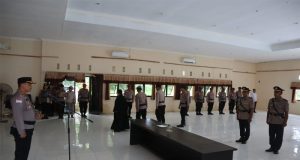 Kapolres Kepulauan Talaud Pimpin Sertijab Kapolsek Essang