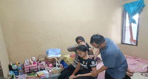 Kapolda Kep.Babel Datangkan Terapis Kepercayaannya Ke Belitung Timur Untuk Terapi Adek Amel