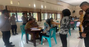 Kapolres Kepulauan Talaud Jamin Transparansi Putra Putri Mengikuti Seleksi Pemeriksaan Administrasi (Rikmin) T.A. 2025 Di Polda Sulut