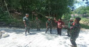 Tim Wasev Korem 072/Pamungkas Tinjau TMMD Sengkuyung Ke-123 Tahap I Kodim 0730/Gunungkidul TA 2025