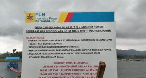Adanya Plang Himbauan Tegas Dari PT. PLN Indonesia Power Tidak di Tanggapi Oleh Kotabaru, Penyedotan Air Masih Berjalan!