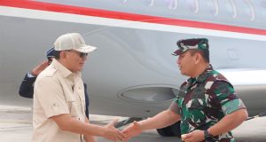 Pangdam Tanjungpura Dampingi Menteri Pertahanan Kunjungan Kerja di Singkawang