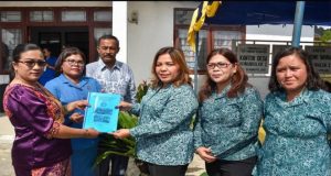 Ketua TP PKK Kab. Humbahas Laksanakan Kegiatan Supervisi Desa Percontohan