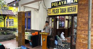 Kapolsek Tanah Merah Gelar Buka Puasa Bersama dan Santunan Anak Yatim