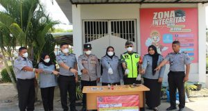 Jaga Ketertiban Jelang Lebaran, Lapas Perempuan Sigli Sinergi dengan Aparat Penegak Hukum Gelar Penggeledahan Blok Hunian