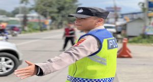 Kondisi Arus Lalulintas Dari Pos Gatur Ketupat Lodaya 2025 Leuwigoong, Kab. Garut