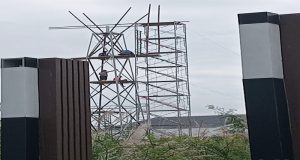 Diduga Ada Pemasangan Tower Tidak Berizin di Wilayah Kapung Sodong RW 15 Desa Kertajaya