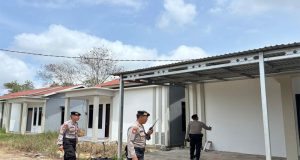 Jelang Pasca Mudik Lebaran, Sat Samapta Polres Ketapang Laksanakan Patroli Perumahan Kosong