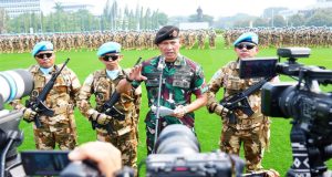 Lanjutkan Misi Perdamaian, Panglima TNI Berangkatkan Satgas Konga UNIFIL TA. 2025