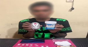 Tim Rajawali Sat ResNarkoba Polres Beltim Berhasil Amankan Pengedar Narkotika Jenis Sabu-Sabu