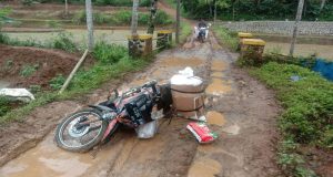 Sudah Bertahun-tahun Rusak, Jalan Desa di Mekartani Tak Tersentuh Perbaikan