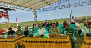 Polsek Nanga Tayap melaksanakan Penanaman Jagung Bersama Sinar Mas Dukung Ketahanan Pangan di Ketapang