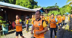 Polres Nabire Gelar Kesamaptaan Jasmani Berkala Semester I Tahun 2025