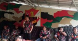 Laskar Merah Putih Adakan Acara Halal Bihalal Dalam Rangka Silaturahmi Yang Dihadiri Oleh Anggota DPRD Tedi Setiadi