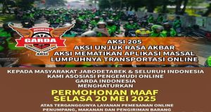 Aksi 205 – Aksi Unjuk Rasa Akbar dan Pemadaman Aplikasi Massal oleh Pengemudi Online