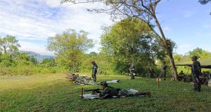 Asah Kemampuan Menembak Kodim 1209/Bky Gelar Latbakjatri TW II TA 2025