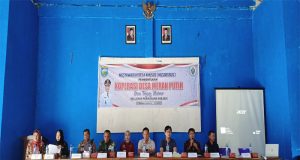 Pemdes Tanjung makmur gelar Musawara pembentukan pengurus Koperasi Merah Putih