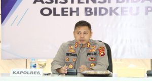 Tingkatkan Literasi Bidang Keuangan, Jajaran Polres Ketapang Ikuti Asistensi Bidang Keuangan Dari Polda Kalbar