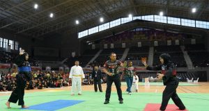 Kasdam XII/Tpr Buka Resmi Kejuaraan Piala Pangdam XII/Tpr Borneo Open Pencak Silat Seri II 2025