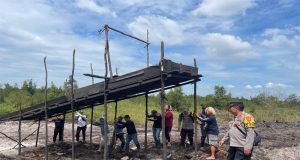 Cegah Penambangan Emas Tanpa Izin, Polres Ketapang Dan Jajaran Lakukan Penindakan Di Lokasi Penambangan