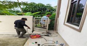 Pembangunan Pagar TPU di DS Laban Sari di Apresiasi Oleh Kalangan Tokoh Masyarakat