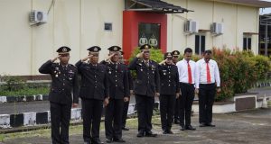 Wakapolres Beltim Pimpin Upacara Peringatan Harlah Pancasila Tahun 2025