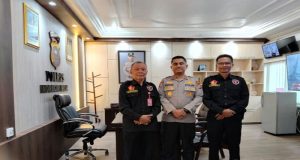 Kapolres Inhil Sambut Hangat Kunjungan Kabiro Suara Mabes: Komitmen Bersama untuk Masyarakat
