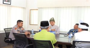 Dua Lembaga Strategis Bertemu: Kepala BPN dan Kapolres Inhil Satukan Langkah Bangun Daerah