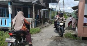 Polsek Tanah Merah Gelar Patroli Bermotor R2, Perkuat Harkamtibmas di Wilayah Rawan