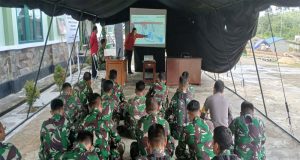 Cegah Terjadinya Bencana Karhutla Kodim 1209/Bky Ikuti Gelar Pelatihan Simulasi